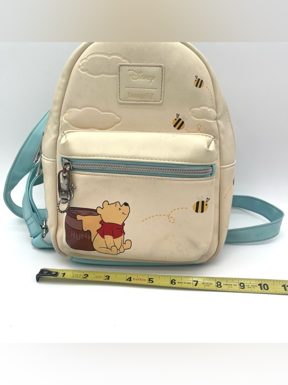 Loungefly Disney Winnie The Pooh Honey Pot Clouds Bees Mini Backpack